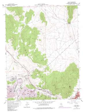 Ruth USGS topographic map 39114c8