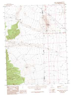 Spring Mountain USGS topographic map 39114d1