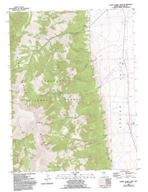North Schell Peak USGS topographic map 39114d5