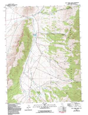 Duck Creek Valley USGS topographic map 39114d6