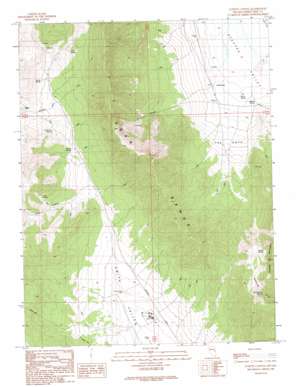 Lusetti Canyon USGS topographic map 39114d8
