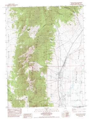 Steptoe Ranch USGS topographic map 39114e8
