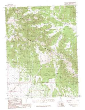 Blue Mass Canyon USGS topographic map 39114f2