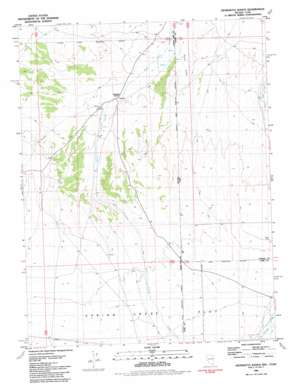 Georgetta Ranch topo map