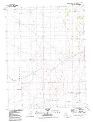 Spring Creek Flat Nw USGS topographic map 39114h2