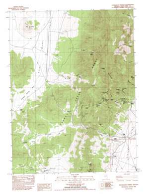 Exchequer Spring USGS topographic map 39114h8