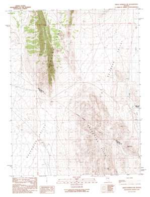 Green Springs Sw topo map