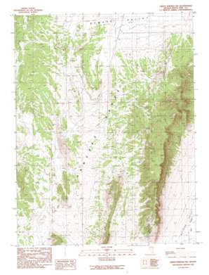 Green Springs Nw topo map