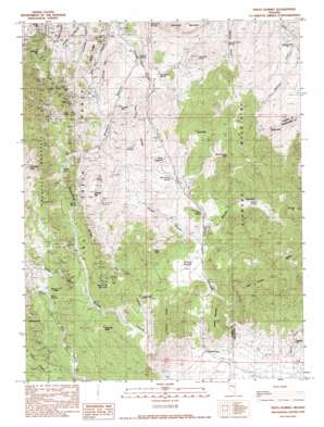 Pinto Summit USGS topographic map 39115d8