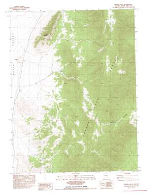 Franks Well USGS topographic map 39115g1