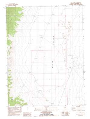 Cow Camp USGS topographic map 39115g2