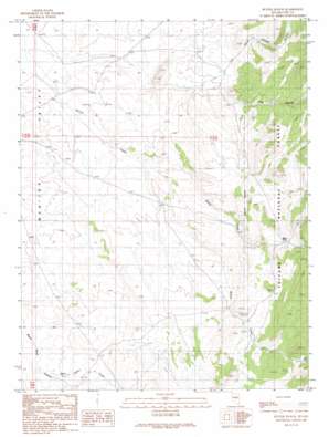 Butler Ranch USGS topographic map 39116a5