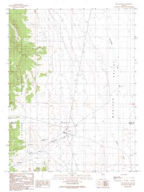 The Monitor USGS topographic map 39116b6