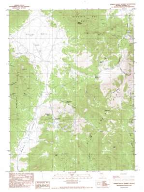 Spring Valley Summit USGS topographic map 39116d1