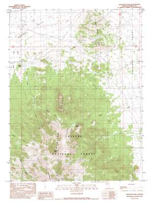 Jackrabbit Spring USGS topographic map 39116d4