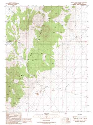 Simpson Park Canyon USGS topographic map 39116d8