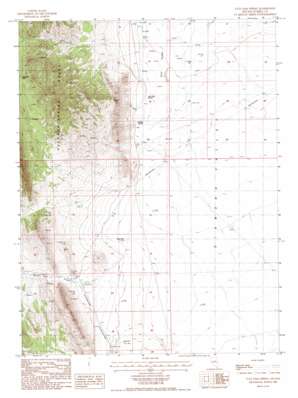 Tule Dam Spring USGS topographic map 39116g1