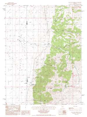 Walti Hot Springs USGS topographic map 39116h5