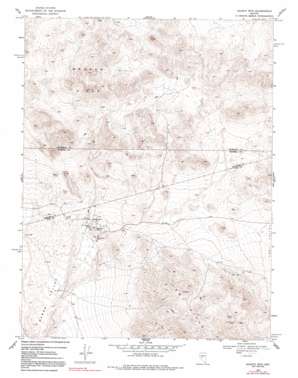 Quartz Mountain USGS topographic map 39117a8