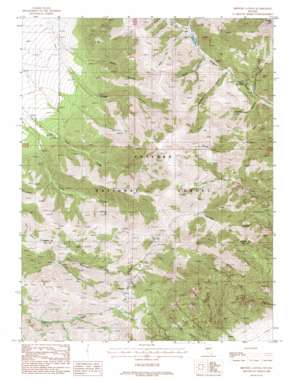 Brewer Canyon USGS topographic map 39117b2