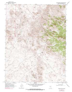 Quartz Mountain NW USGS topographic map 39117b8