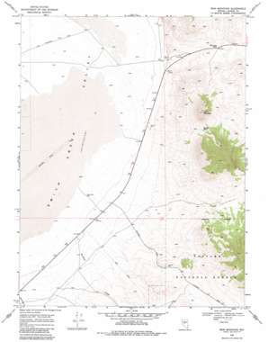Iron Mountain USGS topographic map 39117c4
