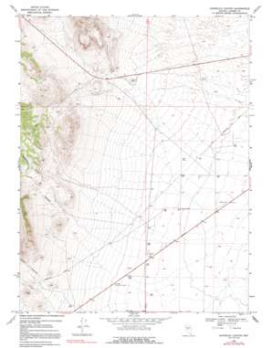 Gandolfo Canyon USGS topographic map 39117d3