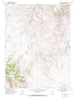 Mount Airy Mesa topo map