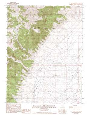 Byers Ranch USGS topographic map 39117e7