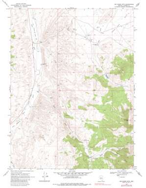 Joe Eason Mountain USGS topographic map 39117g1