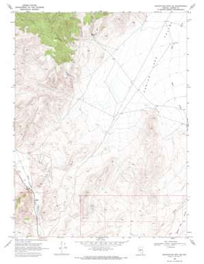 Manhattan Mountain Ne USGS topographic map 39117h1