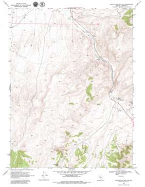 Manhattan Mountain Nw USGS topographic map 39117h2