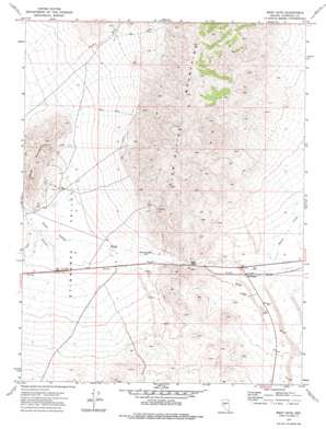 West Gate topo map