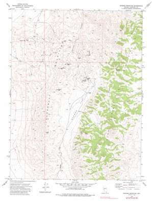 Wonder Mountain USGS topographic map 39118d1