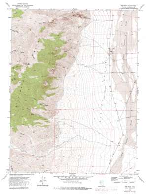 Job Peak USGS topographic map 39118e2