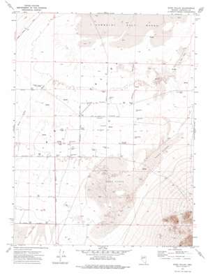 Cow Canyon USGS topographic map 39118f1