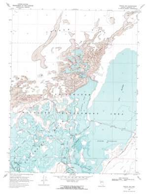 Pintail Bay topo map
