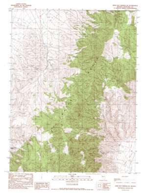 Dixie Hot Springs NE USGS topographic map 39118h1