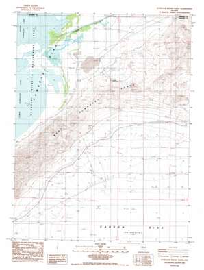 Lovelock Indian Caves USGS topographic map 39118h5