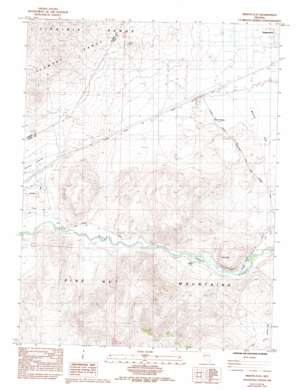 Misfits Flat USGS topographic map 39119c4