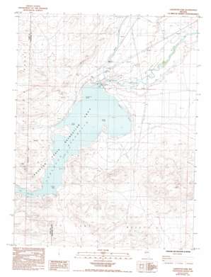 Lahontan Dam USGS topographic map 39119d1