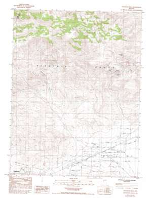 Stockton Flat Well USGS topographic map 39119d3