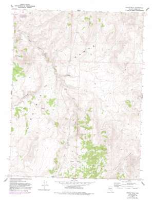 Chalk Hills USGS topographic map 39119d5
