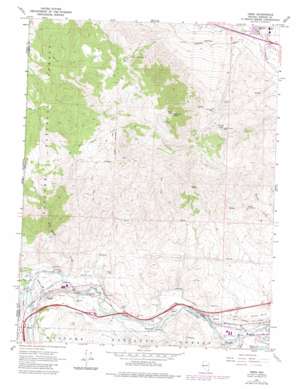 Verdi USGS topographic map 39119e8