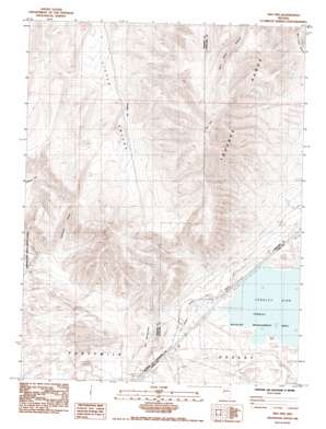 Two Tips topo map