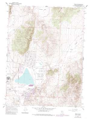 Reno Ne topo map