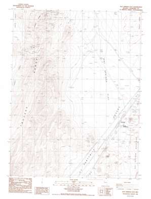 Hot Springs Flat USGS topographic map 39119g1