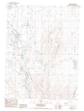 Nixon USGS topographic map 39119g3