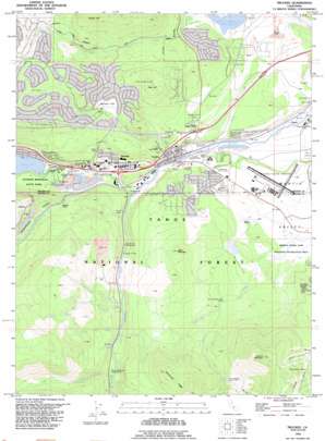 Truckee USGS topographic map 39120c2