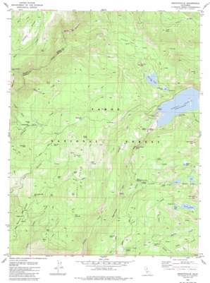 Graniteville USGS topographic map 39120d6